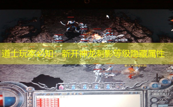 道士玩家必知：新开神龙刺影等级隐藏属性