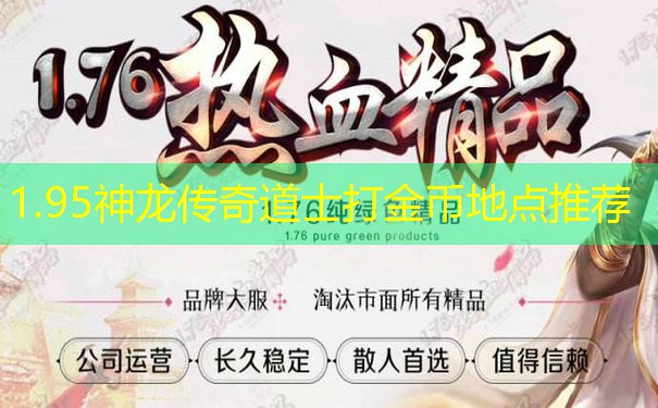 1.95神龙传奇道士打金币地点推荐