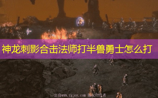 神龙刺影合击法师打半兽勇士怎么打 神龙刺影合击法师打半兽勇士怎么打