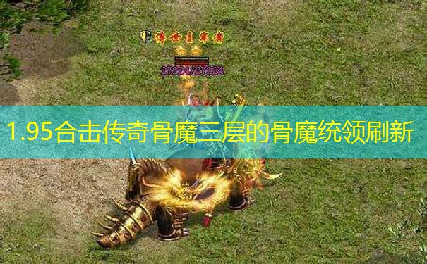 1.95合击传奇骨魔三层的骨魔统领刷新